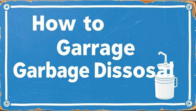 how to clean garbage disposal