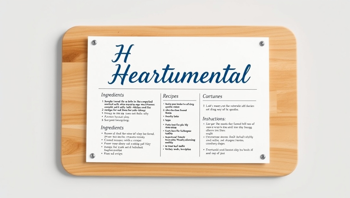 recipe guide heartumental
