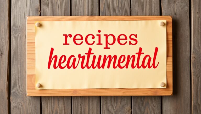recipes heartumental