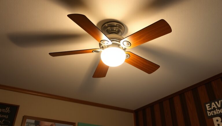replace light with ceiling fan
